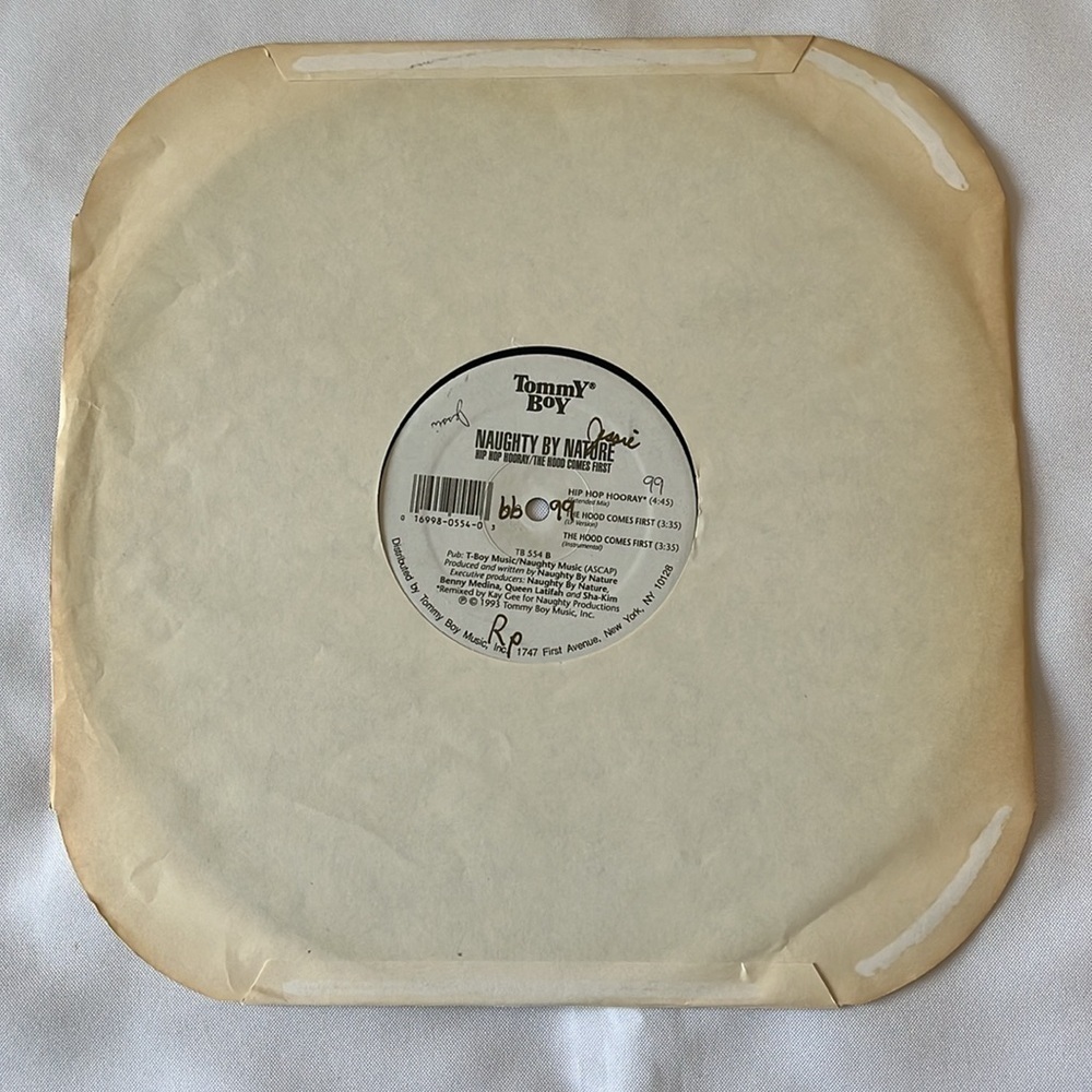 NAUGHTY BY NATURE – "HIP HOP HOORAY" VINYL RECORD ✨✨✨ - Picture 4 of 6